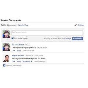Facebook推出全新共享评论系统(图)